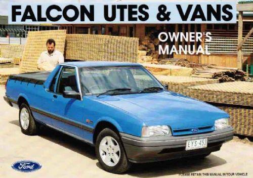 xg 95 ford falcon ute workshop manual